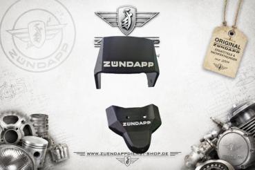Zündapp Cockpit / Lampenverkleidung 460-​16.116 PETG für Typ 460 & 462 + Lenkerabdeckung 460-​13.101 im Set ! Strukturiert